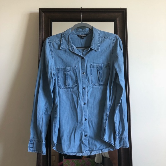express denim shirt